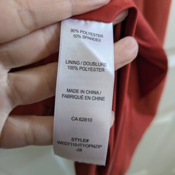 Rust/Burnt Orange Ricki's Blazer - Like New - Size Medium - Picture 4 of 4